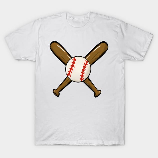 baseball T-Shirt by ithacaplus